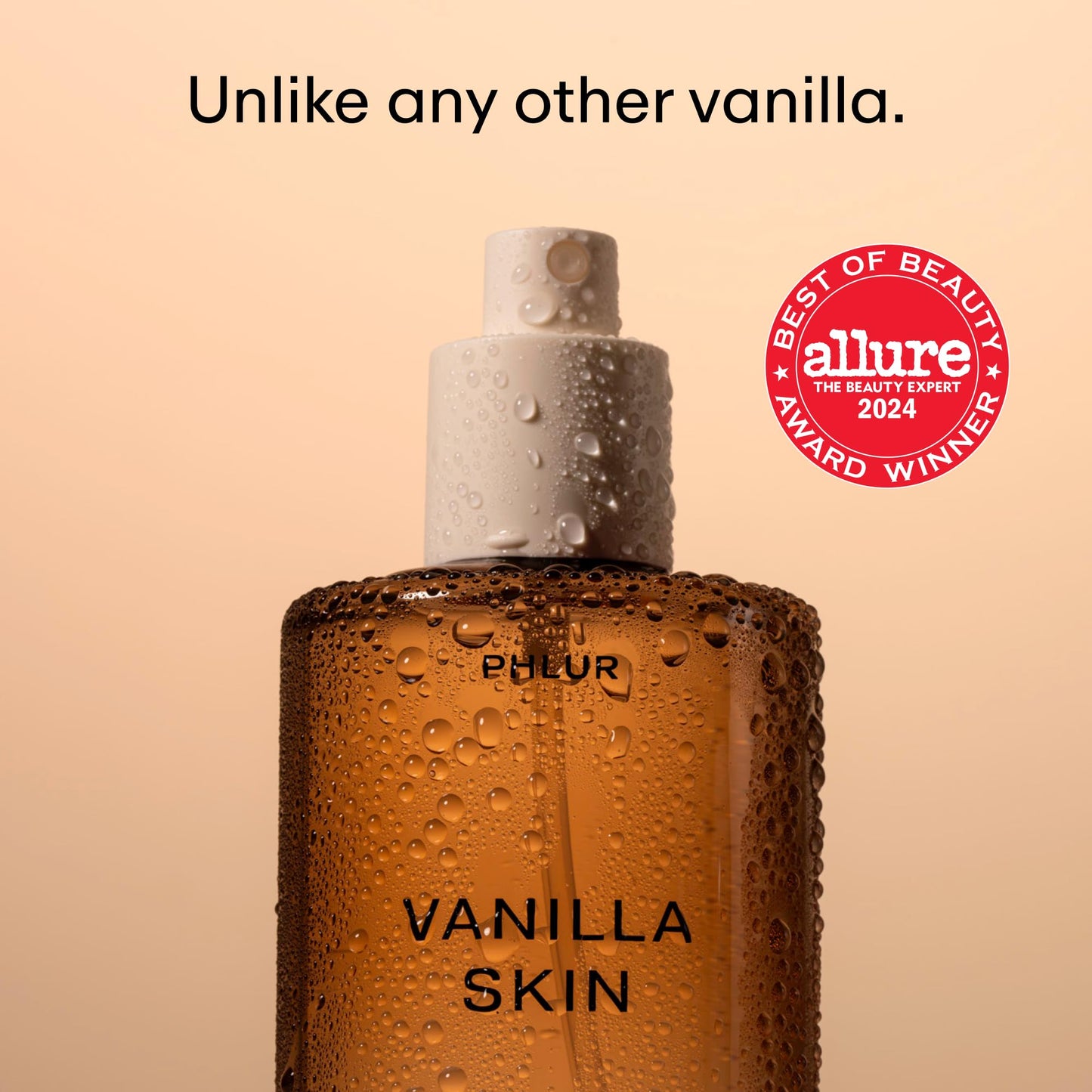 PHLUR Vanilla Skin Body Mist, 8 Fl Oz - Hair and Body Perfume for Women | Vanilla Perfume Body Spray with Pink Pepper, Cashmere Wood & Sandalwood Fragrance