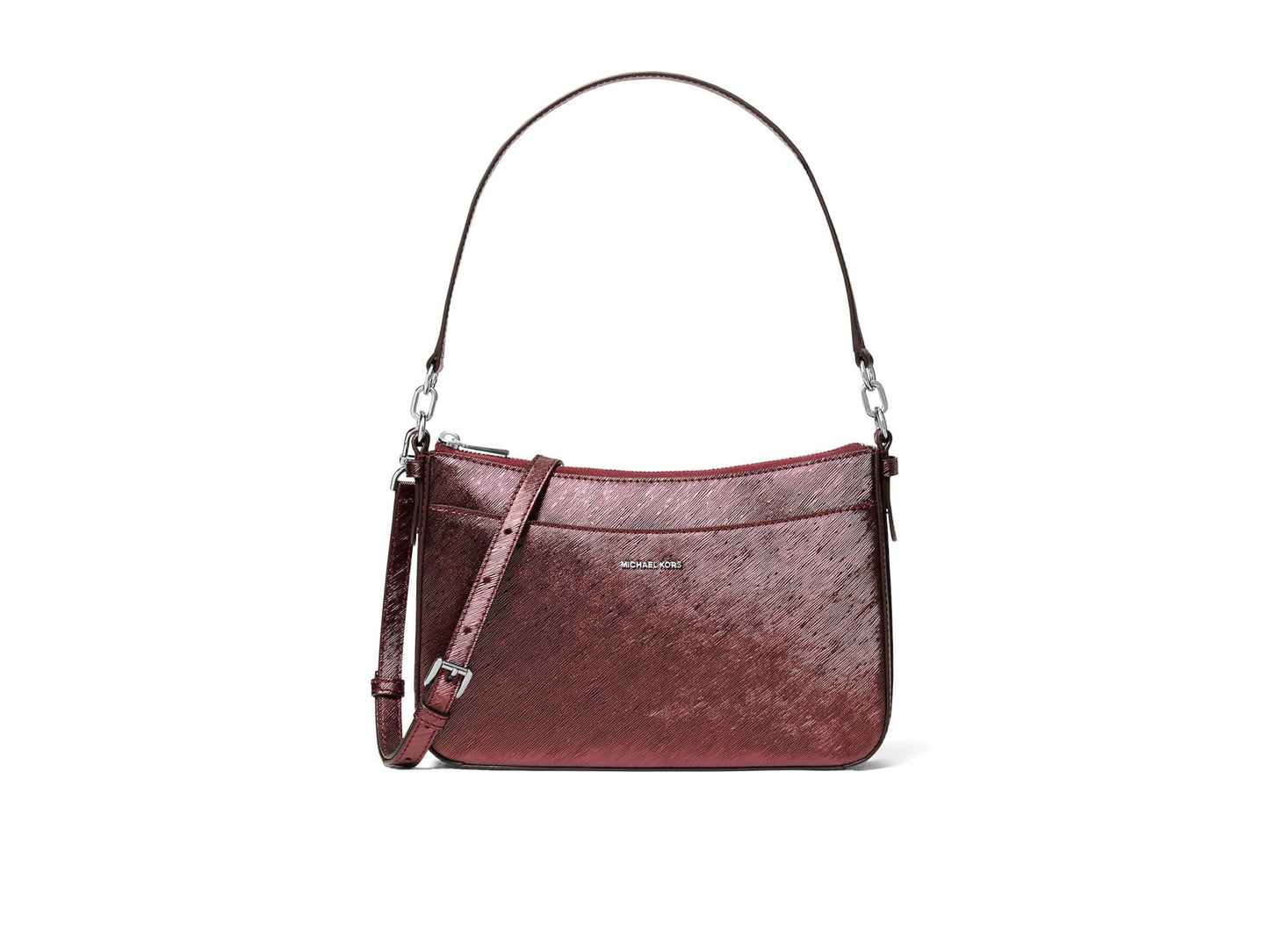 Michael Kors Women's Jet Set Top Zip Pochette Crossbody Bag