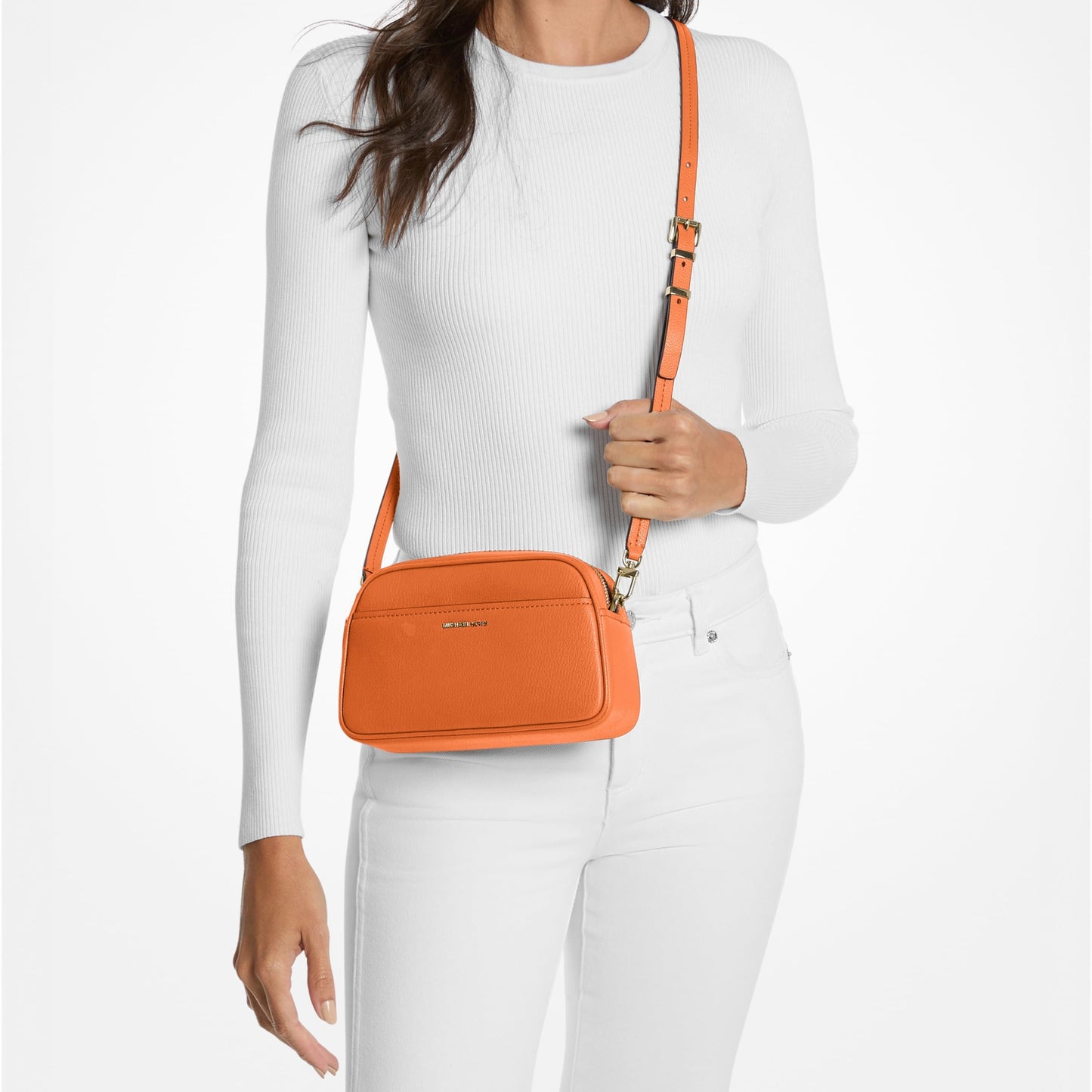 Michael Kors Women's Jet Set Small Camera Crossbody