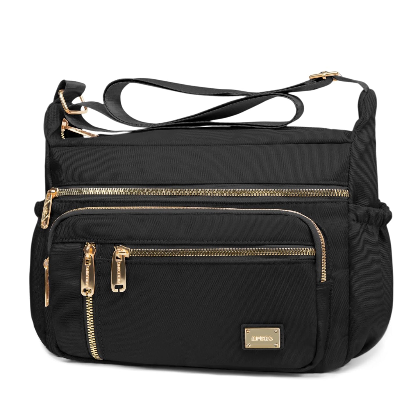 NPBAG Crossbody Bag for Women, Shoulder Purse Handbag Messenger Bag, Trendy Pocketbooks, Waterproof and Multi-Pockets