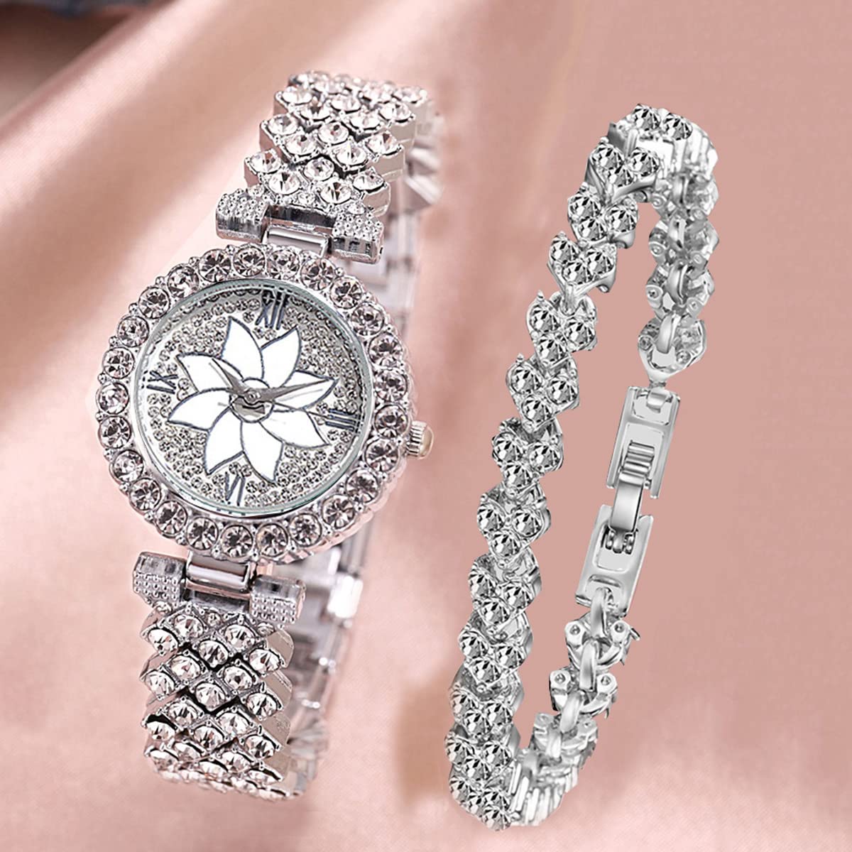 ADSBIAOYE Luxury Women Wrist Watches Diamond Bracelet Watch Fashion Casual Quartz Watch Ladies Watch