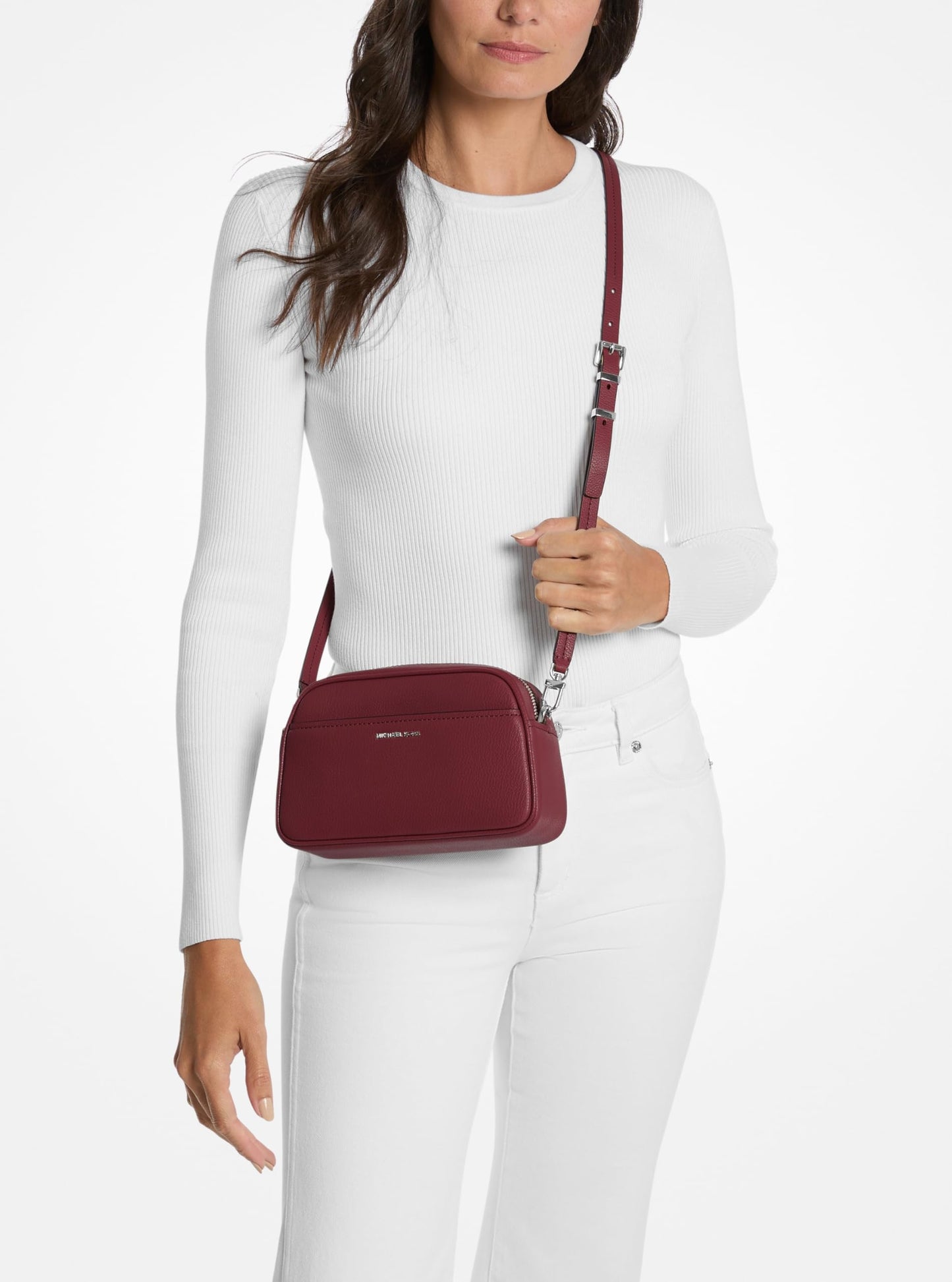 Michael Kors Women's Jet Set Small Camera Crossbody