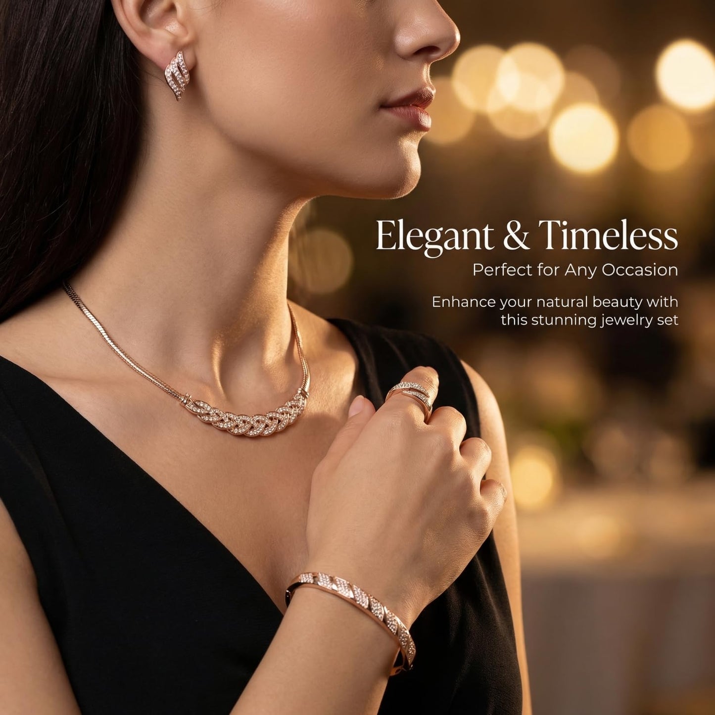 Premium Gold-Plated Stainless Steel Jewelry – Tarnish-Resistant & Waterproof From Uncle LOL