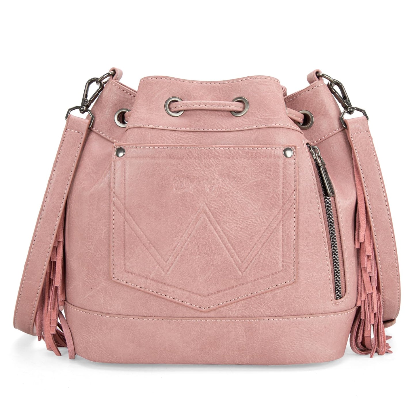 Wrangler Hobo Bags for Women Designer Aztec Bucket Purses Western Tapestry Shoulder Handbags