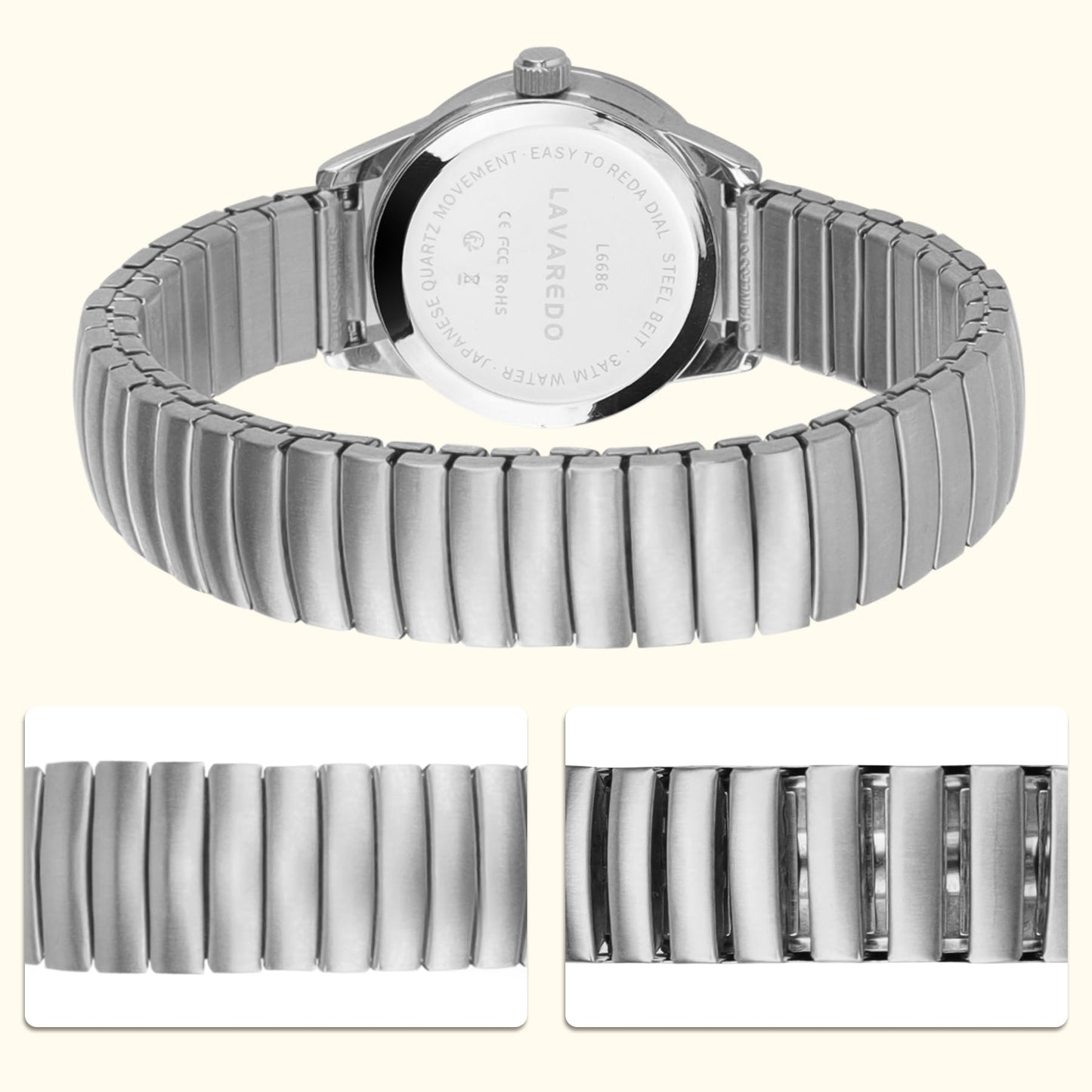 Elegant Gold Watches for Women Small Analog Watch, Waterproof Ladies Watches with Stainless Steel Expansion Band and Luminous Dial - Fashionable Christmas & Birthday Gifts for Women
