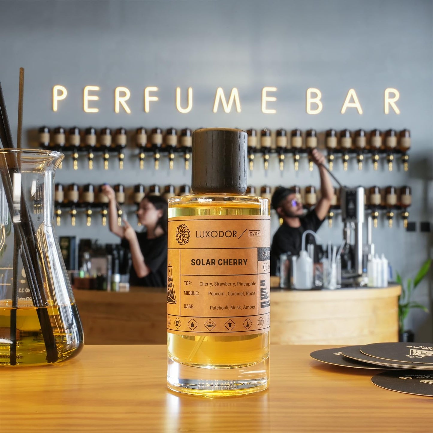 Inspired by Y S.L's B.lack O.pium 3.4 fl. oz (100ml) Damascus Poemy with Pheromone Roll-On Oil 10 ml | Women’s Dupes Fragrances | Long Lasting Perfume Vanilla for Women | Womens Perfume