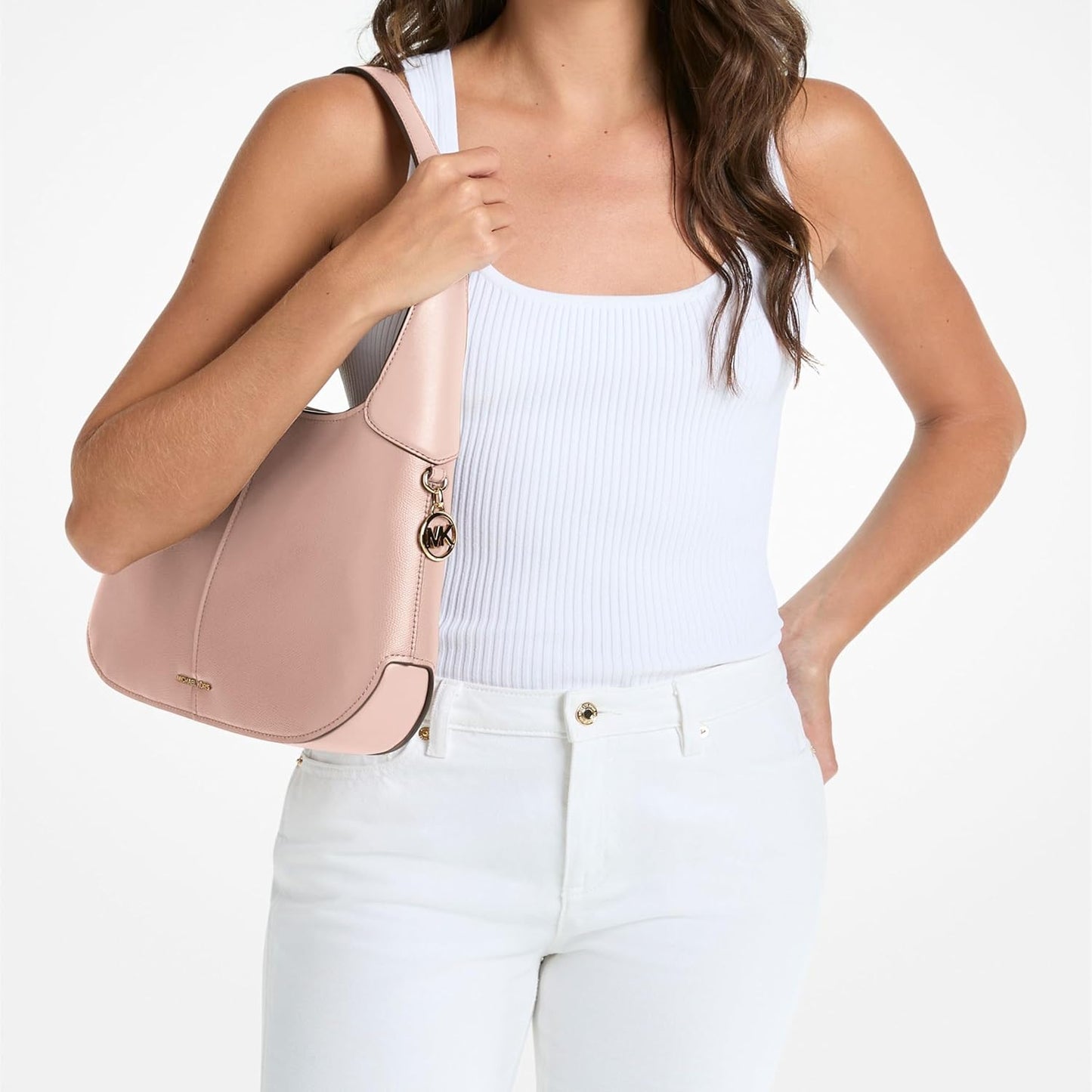 Michael Kors Women's Alice Large Top Zip Shoulder Bag