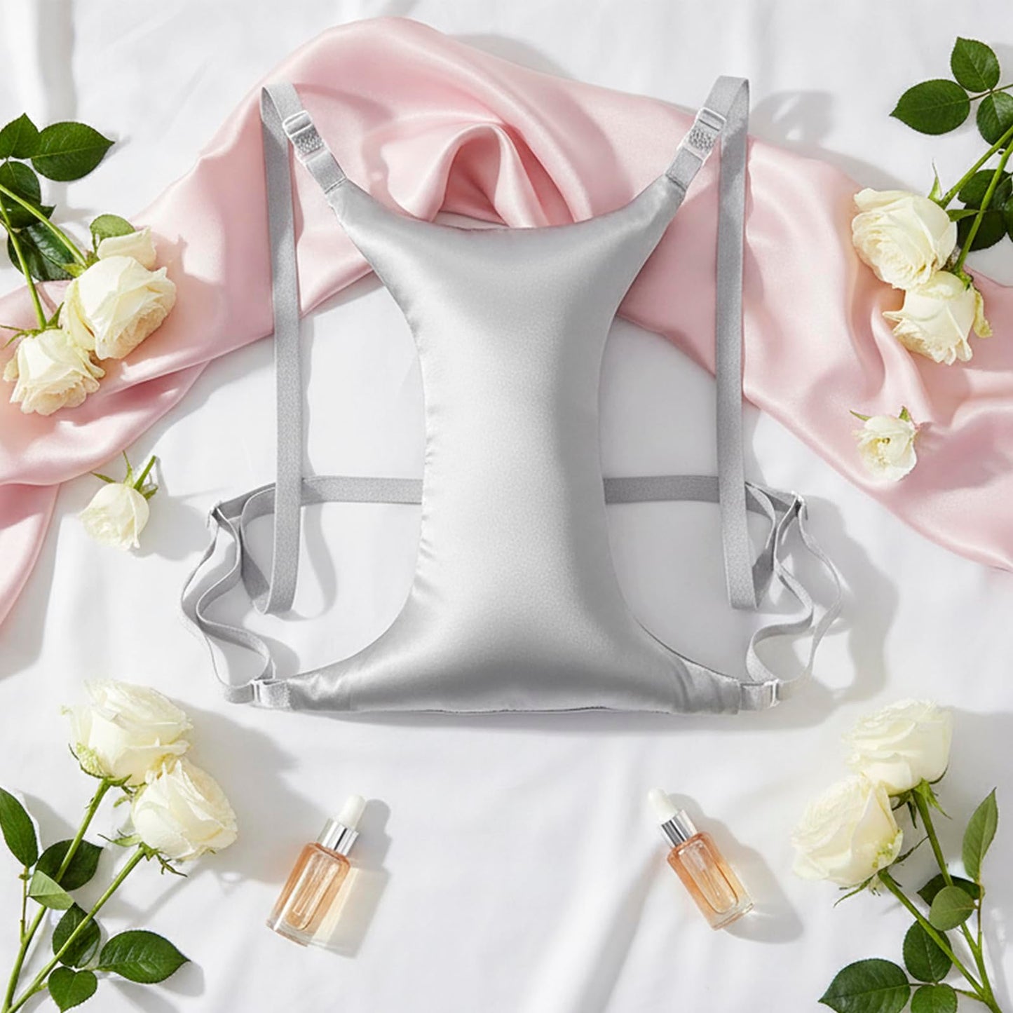 Premium Breast Support Pillow for Side Sleepers – Reduce Chest Wrinkles, Chest Compression & Improve Sleep Comfort