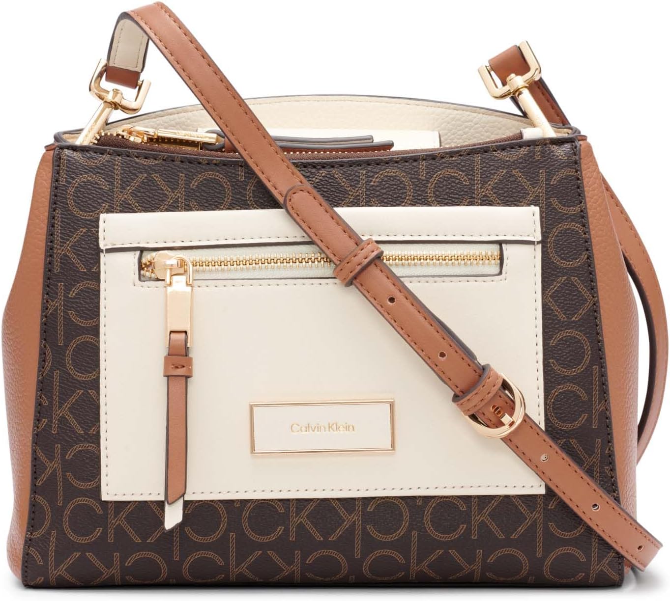 Calvin Klein Women's Hadley Triple Compartment Crossbody
