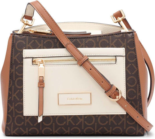 Calvin Klein Women's Hadley Triple Compartment Crossbody