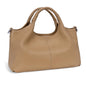Iswee Leather Satchel Women Purse and Handbag Crossbody Shoulder Bag Hobo | Genuine Cowhide Leather Tote Top Handle Bag Soft & Durable Medium Size Bags with Detachable Multiple Pocketbooks Trendy