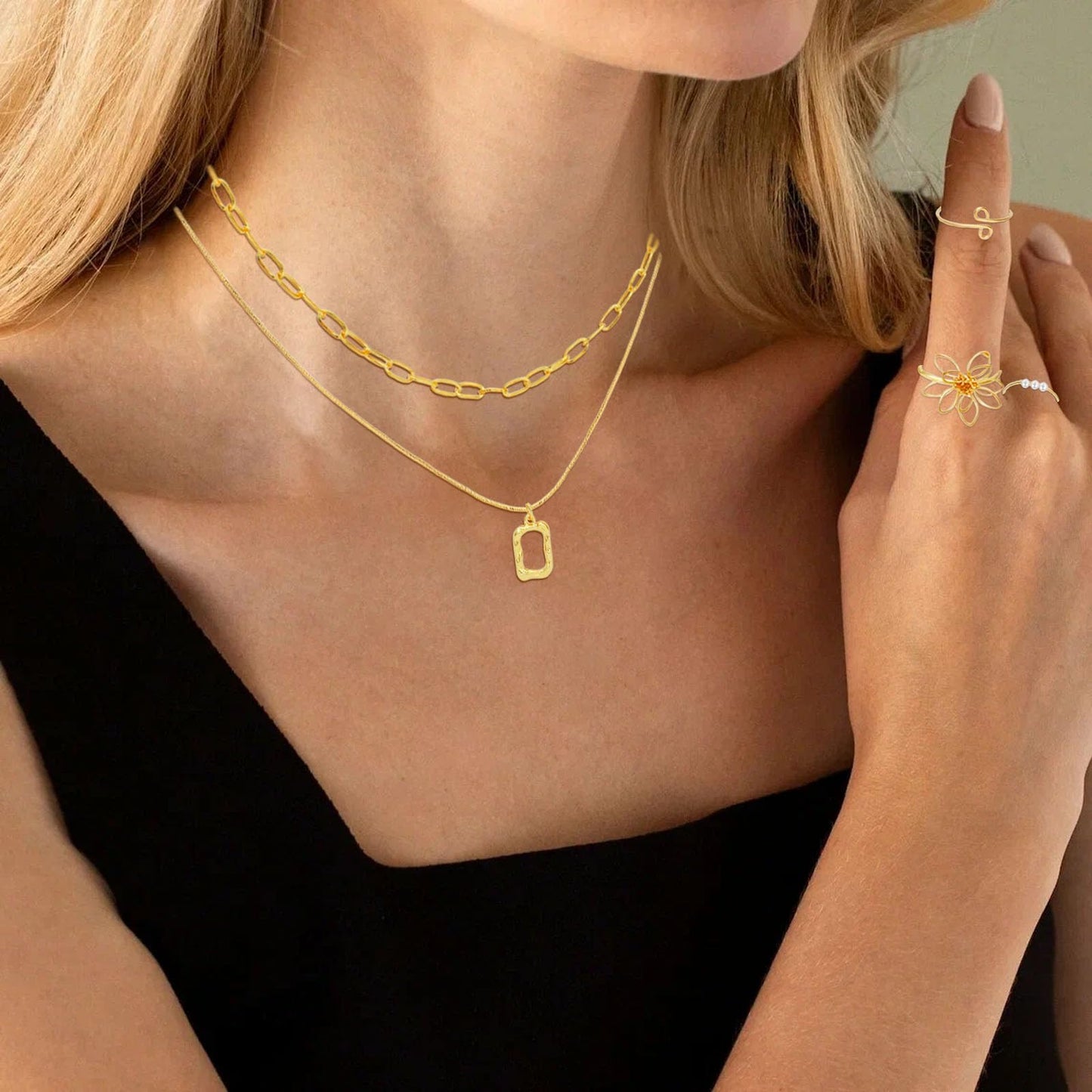 69-Piece Gold Jewelry Set for Women | Necklaces, Bracelets & Earrings