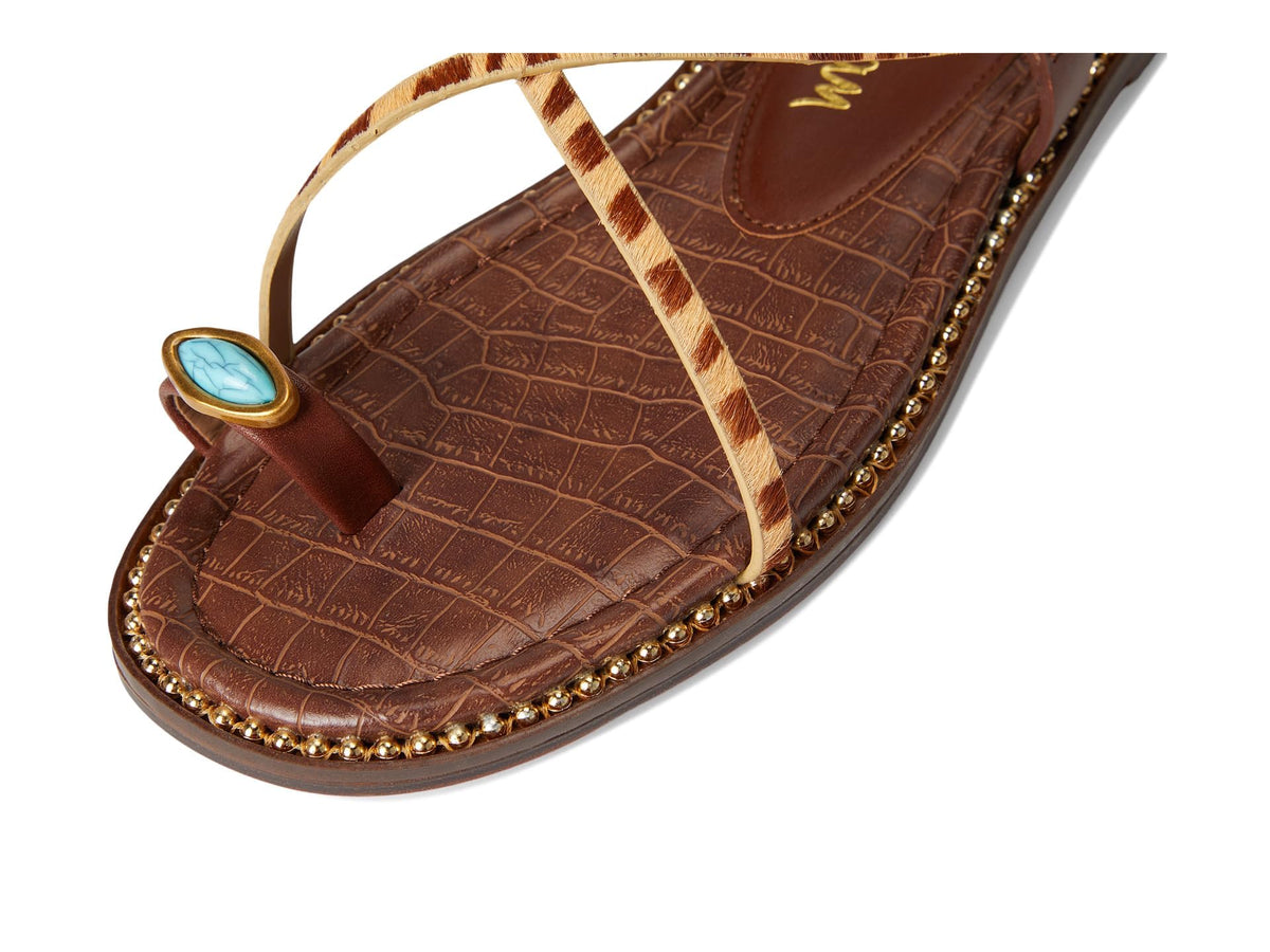 Sam Edelman Women's Tenly Flat Sandal, Summer Sand, 6.5Sam Edelman Women's Tenly Flat Sandal, Summer Sand, 6.5