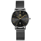 OLEVS Women's Mesh Bracelet Watch, Elegant Large Face Three Hand Analog Quartz Womens Wristwatch, Pretty Slim Date Display Waterproof Ladies Watches for Small Wrists