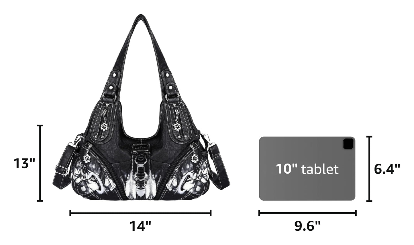 Angelkiss Hobo Purses and handbags for Women Satchel Handbag Women Purses Large Daily Shoulder Bags