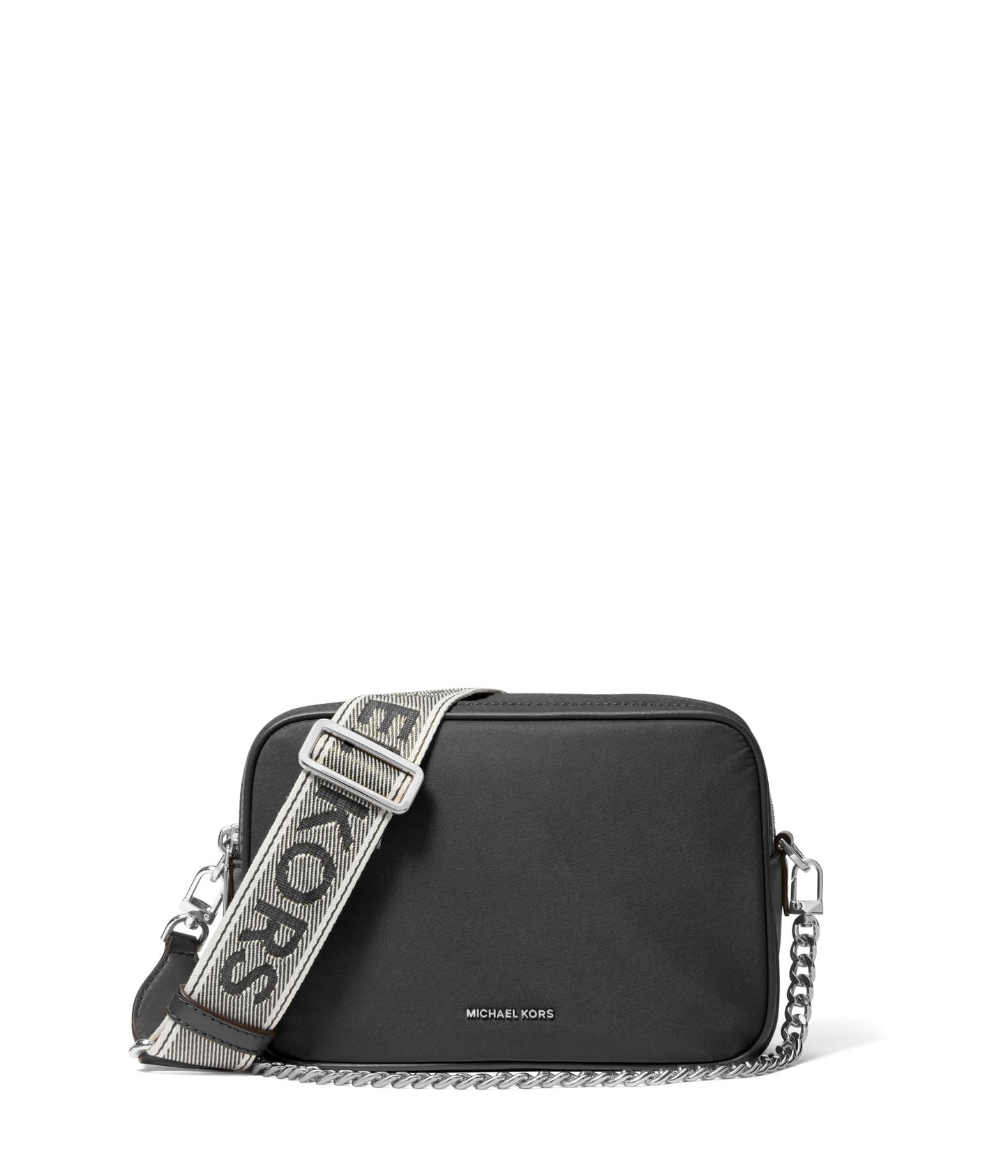 Michael Kors Bryant Medium Double Zip Chain Camera Crossbody Bag