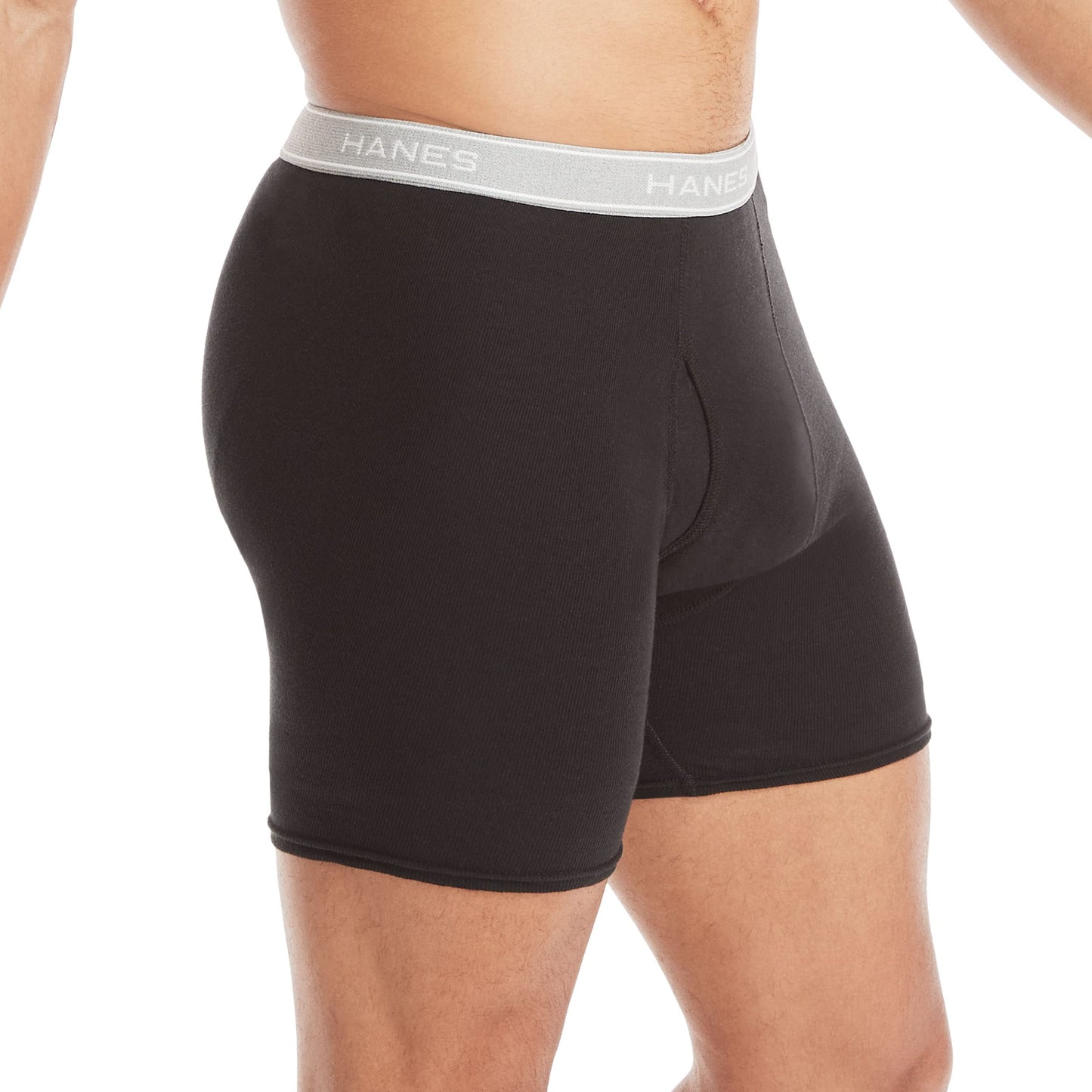 Hanes Men Hanes Boxer Briefs, Cool Dri Moisture-Wicking Underwear, Cotton No-Ride-up for Men, 6 Pack - Striped Assorted, Multi-Packs Available XXL