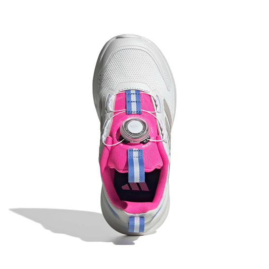 adidas Unisex-Kids Fortarun 4.0 BOA, Crystal White/Grey/Lucid Pink, 13adidas Unisex-Kids Fortarun 4.0 BOA, Crystal White/Grey/Lucid Pink, 13