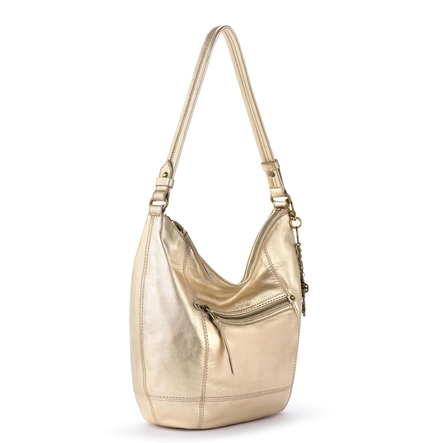 The Sak Sequoia Hobo Bag - Premium Large Leather Women's Handbag for Everyday & Travel - Durable Purse With Zipper Pocket