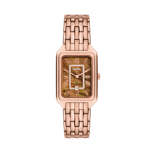 Fossil Women's Watch, Raquel Quartz Stainless Steel Watch for Women
