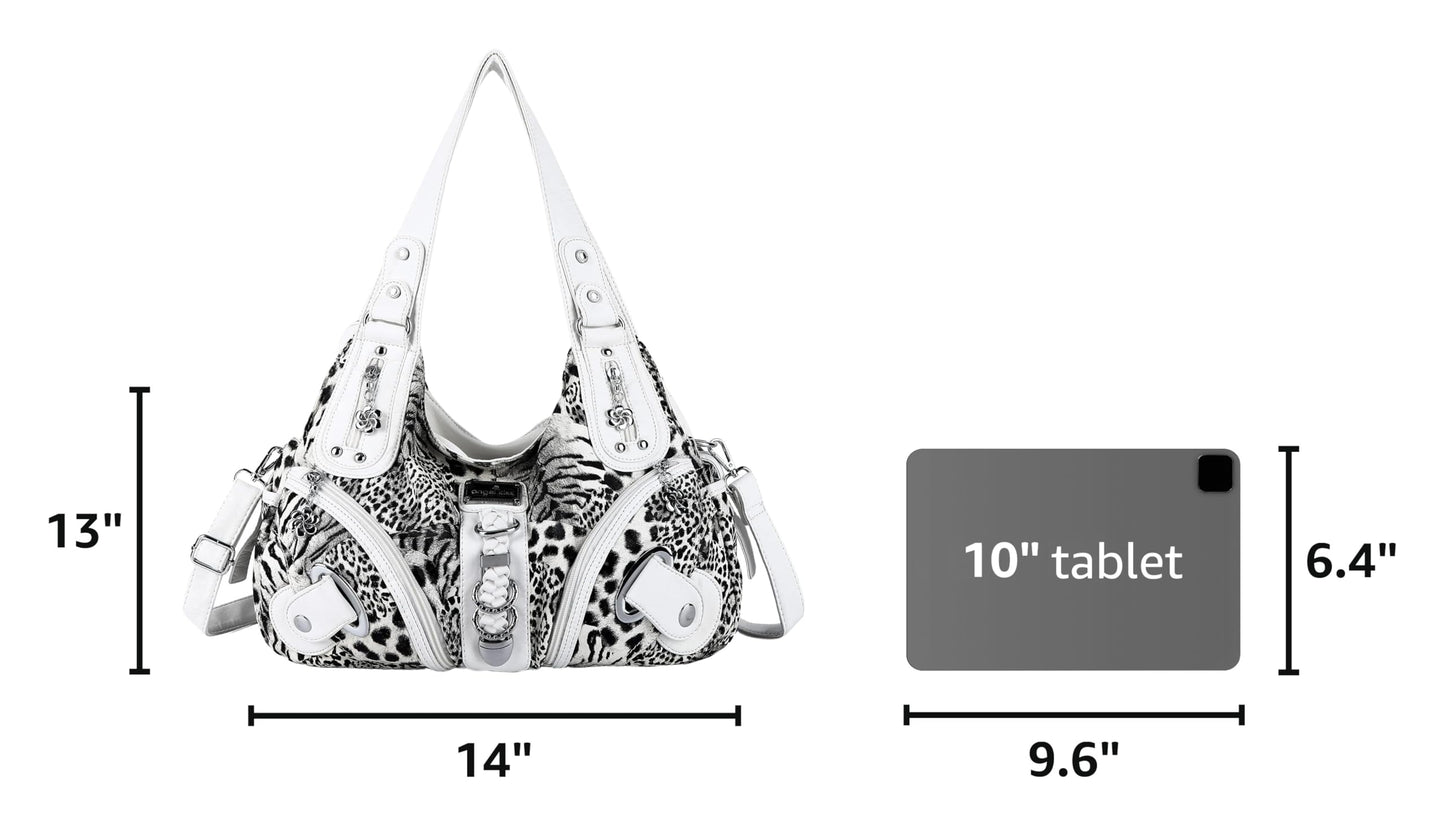Angelkiss Hobo Purses and handbags for Women Satchel Handbag Women Purses Large Daily Shoulder Bags