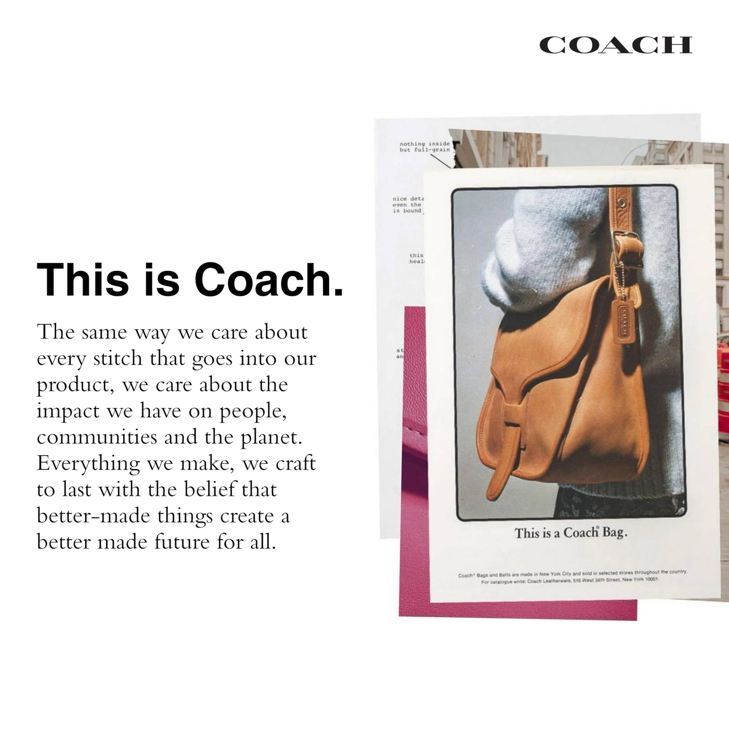 Coach Women’s Plaza Bag 18