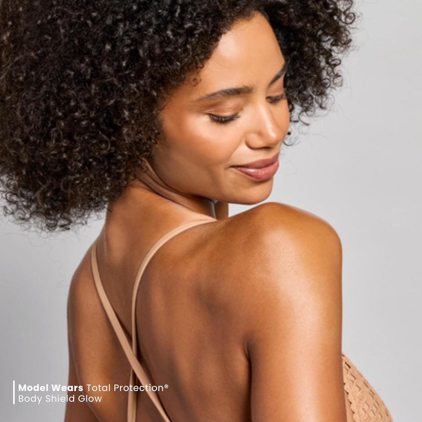 Total Protection® Body Shield Glow SPF 50, Lightweight Pearlescent Zinc Oxide Formula, Environmental Defense Against Blue Light & Pollution, For All Skin Types, 3 fl. oz