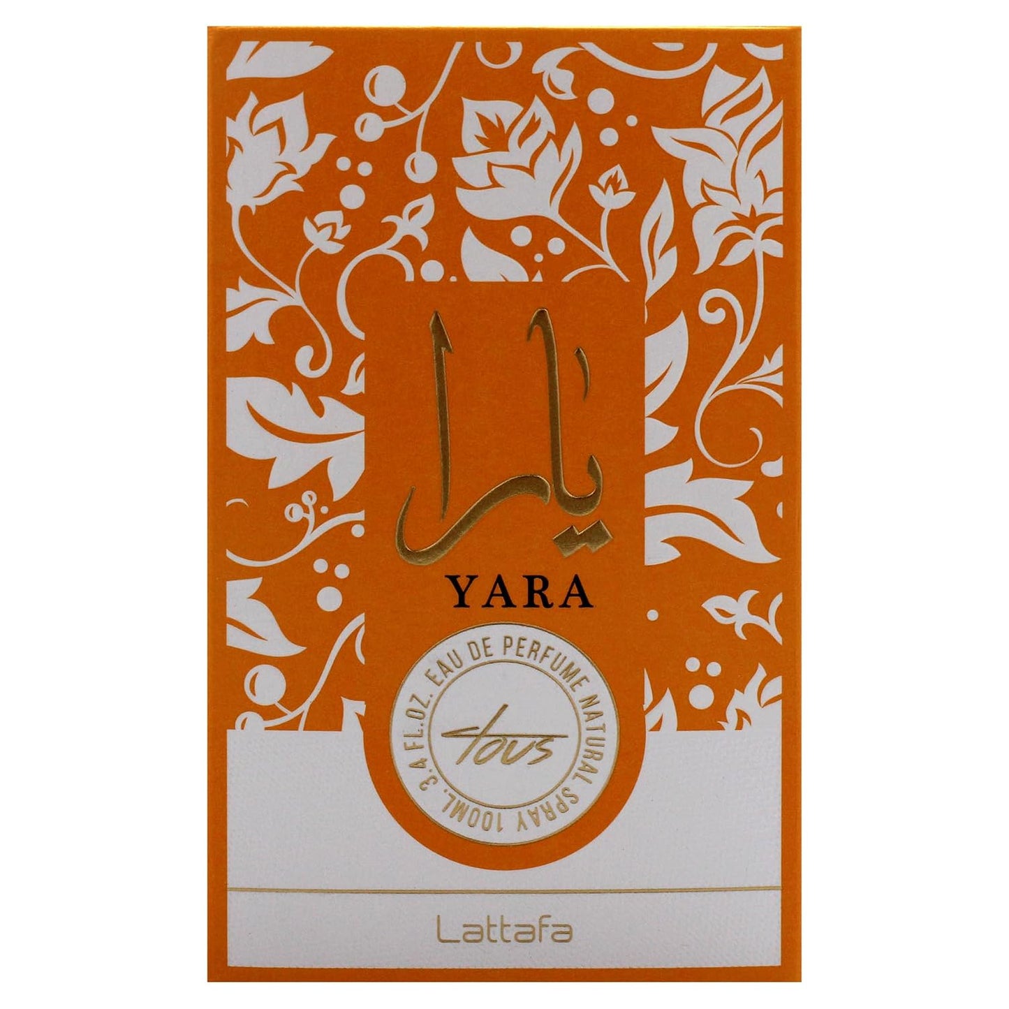 Lattafa Yara Tous - Tropical, Fruity, Floral, Vanilla - Eau de Parfum Long-Lasting Fragrance for Women, 3.40 Ounce / 100 ml