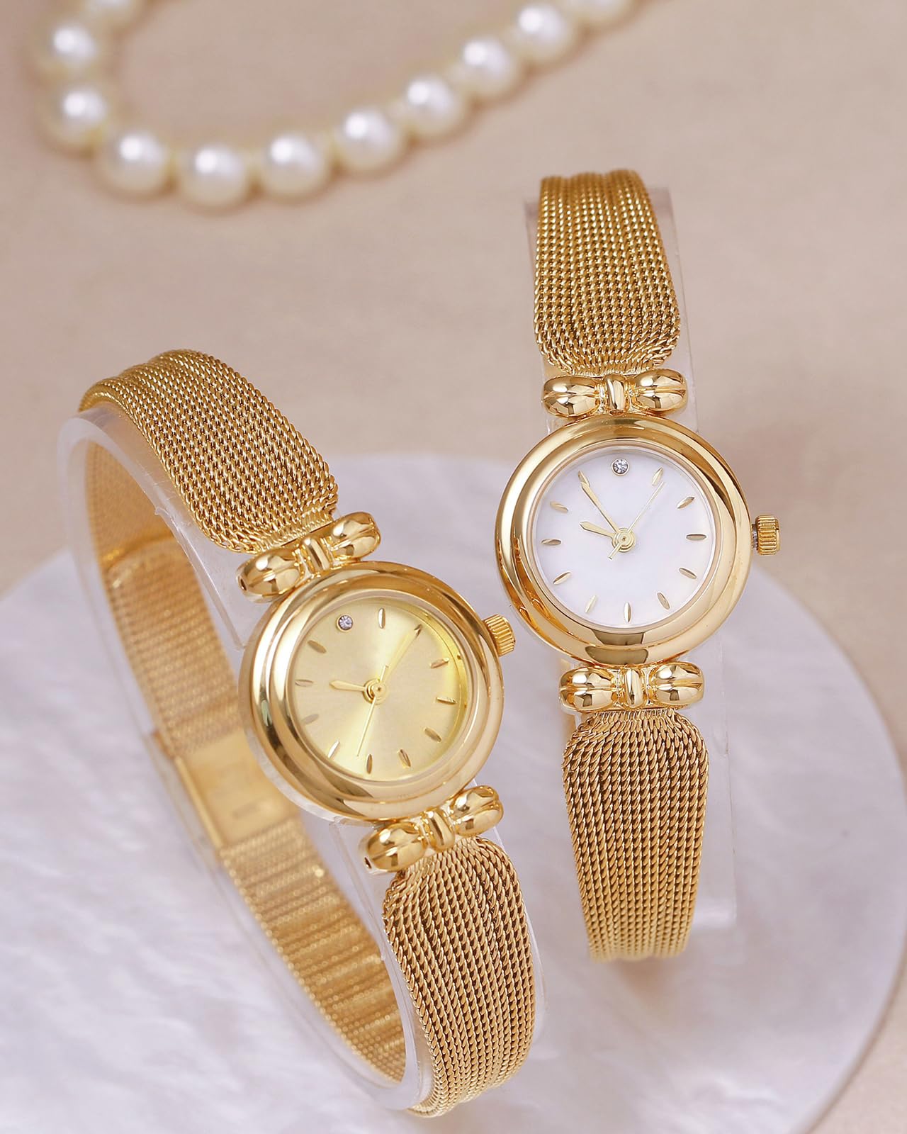 BESTKANG Fashion Simple Women's Quartz Watch Stainless Steel Mesh Strap Elegant Ladies Wrist Watch