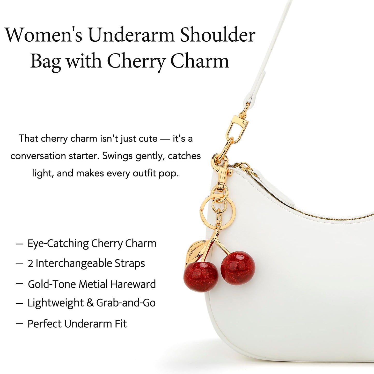 KKXIU Shoulder Bag for Women Cute Hobo Purses and Handbags Retro Clutch Underarm Purse | Cute