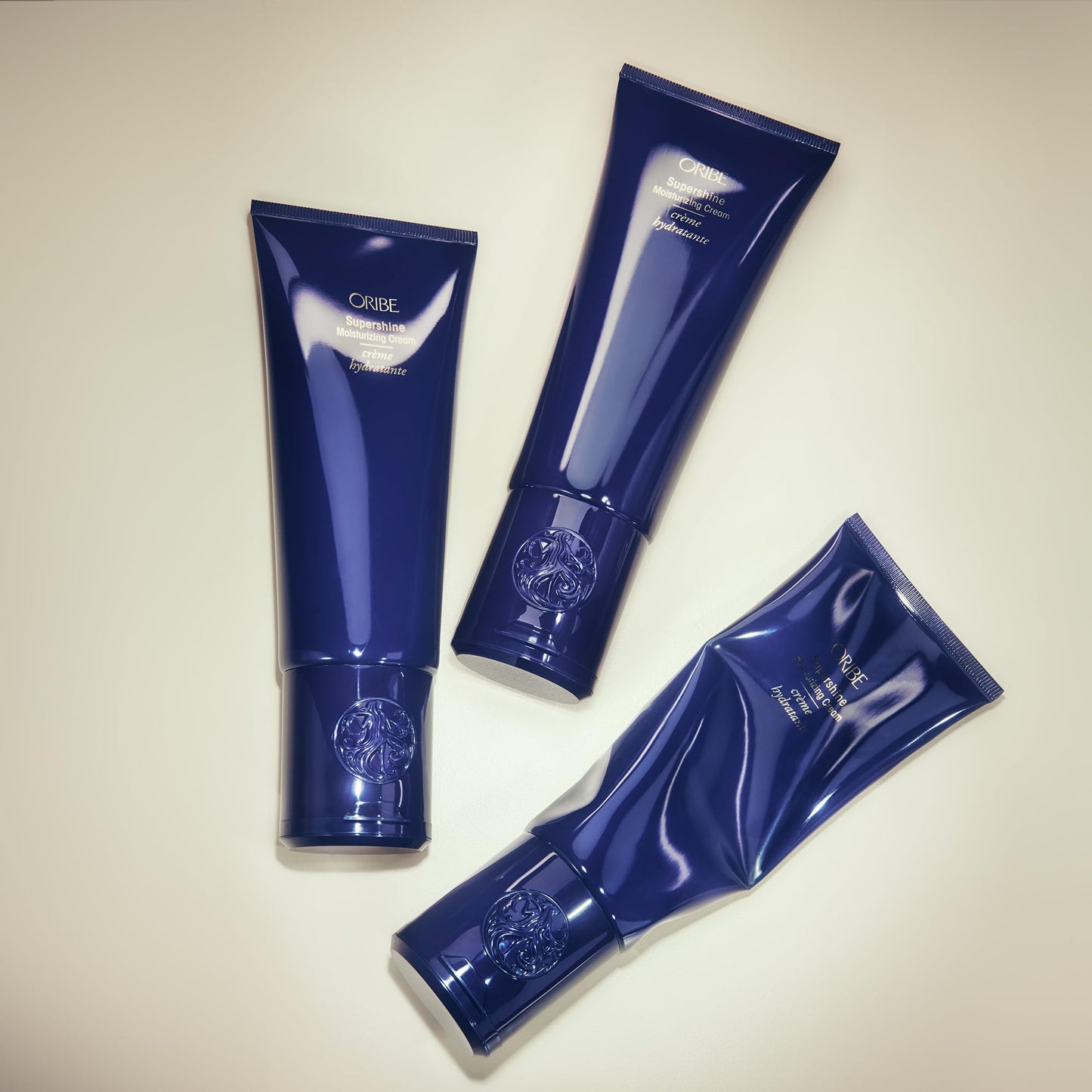 Oribe Supershine Moisturizing Styling Cream - Adds Shine & Smooths Frizz With Heat Protection - Blowout Primer, Air Dry Cream & Style Finisher - For Medium & Thick Hair - 5 oz