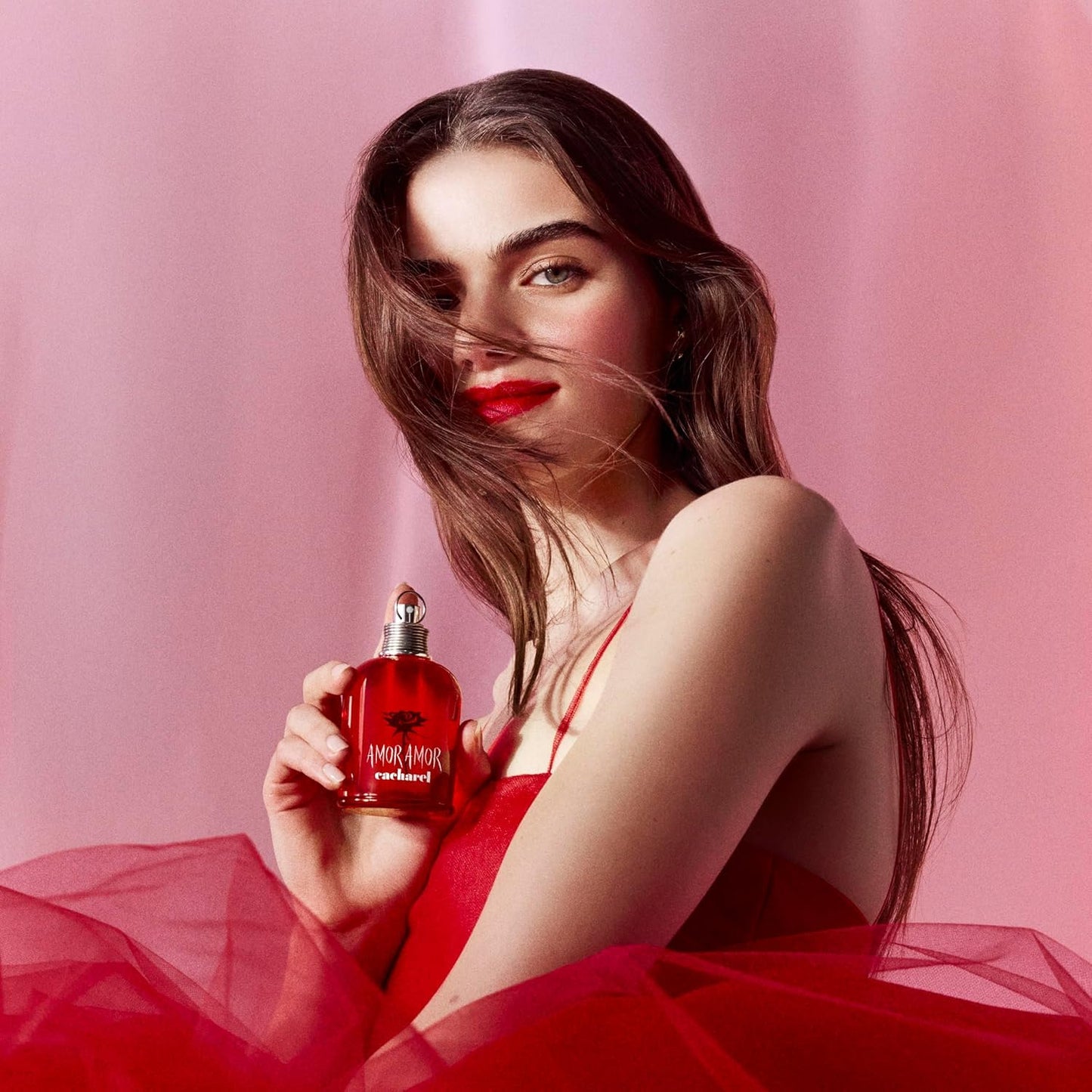 Cacharel Amor Amor Eau de Toilette for Women - Fruity Perfume Scent with Notes of Vanilla, Musks Accord, Blackcurrant & Lily Accords | Sensual, Sweet & Romantic Scent