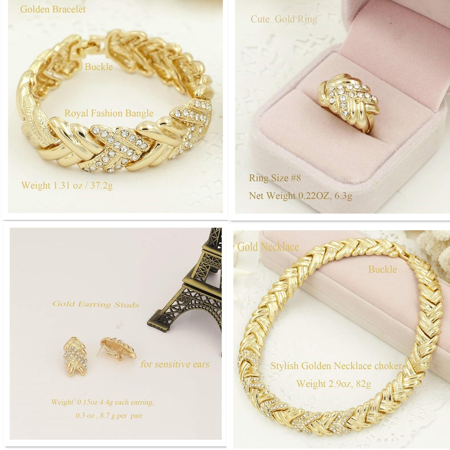 Premium Gold-Plated Stainless Steel Jewelry – Tarnish-Resistant & Waterproof From Uncle LOL