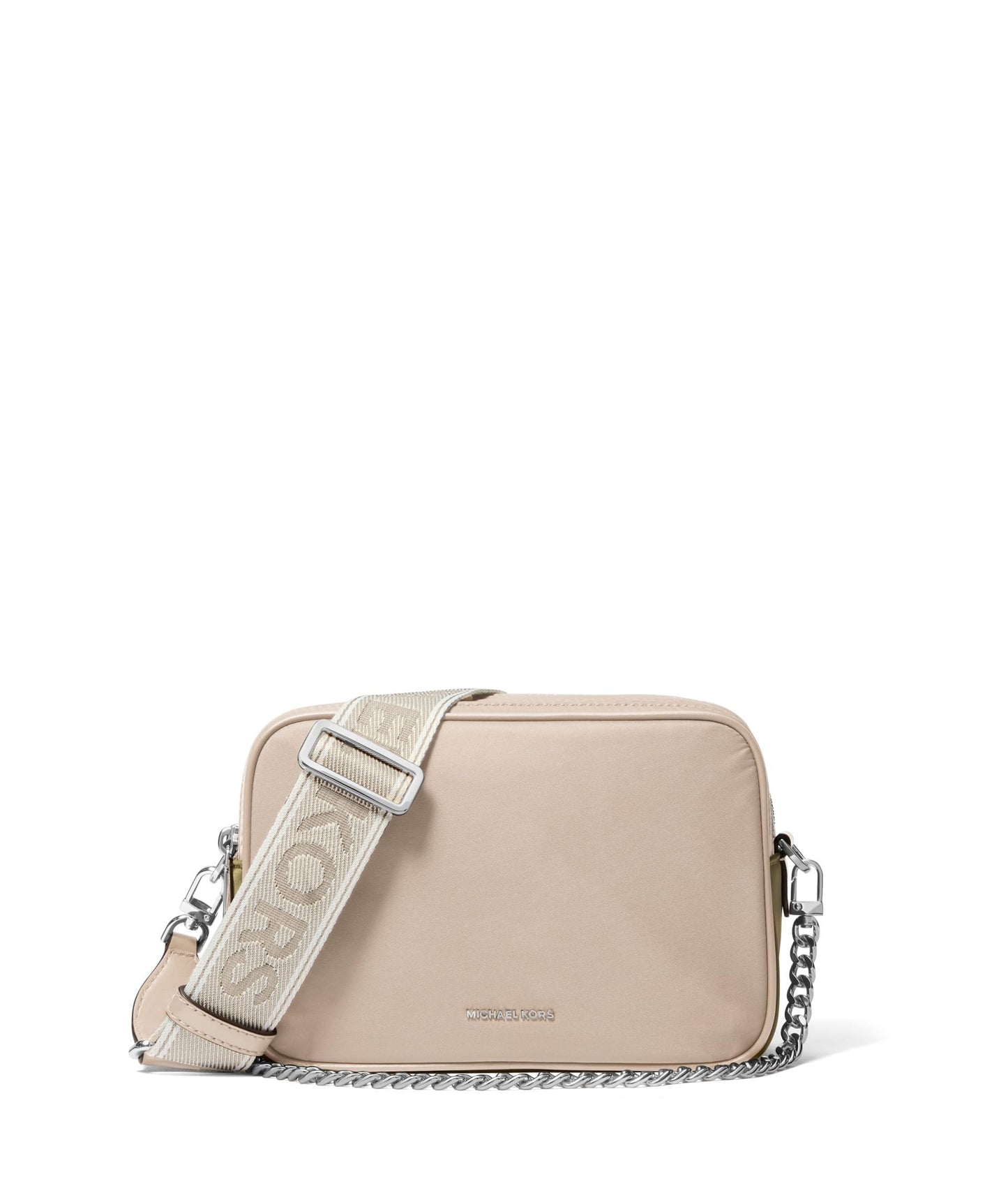 Michael Kors Bryant Medium Double Zip Chain Camera Crossbody Bag