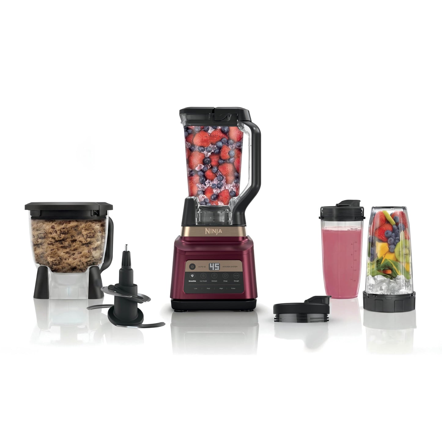 Ninja Professional Plus Blender with Auto-iQ | Smoothie and Ice Cream Maker, Frozen Drink Mixer, Margarita Machine | Total Crushing Pitcher