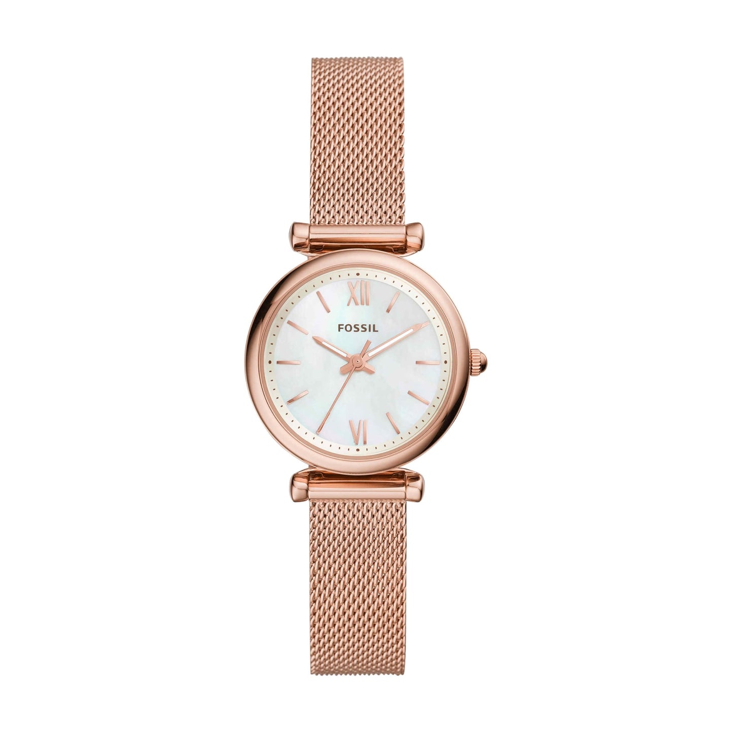Fossil Women's Watch and Bracelet Set, Carlie Three-Hand Stainless Steel Watch for Women and Bracelet Set