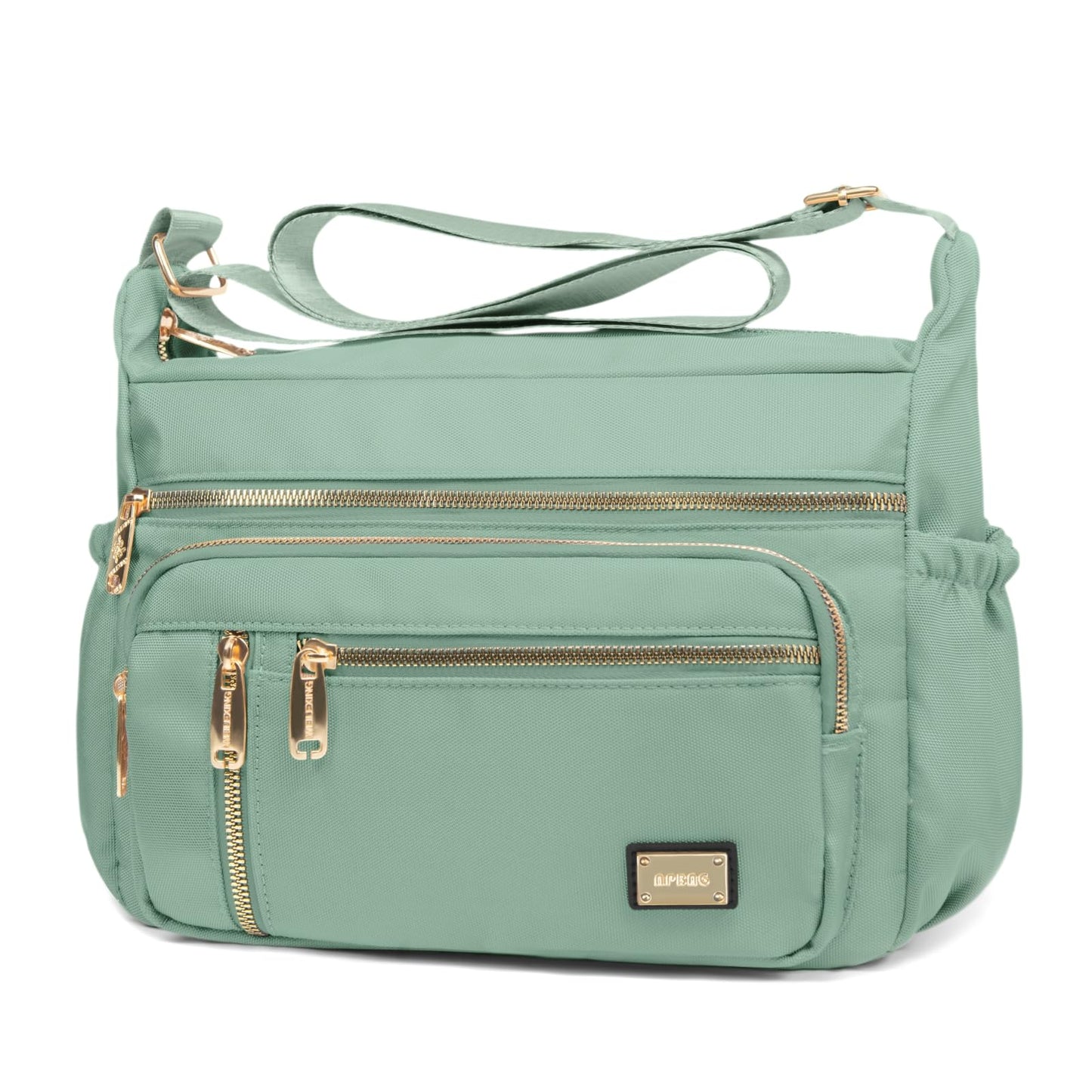 NPBAG Crossbody Bag for Women, Shoulder Purse Handbag Messenger Bag, Trendy Pocketbooks, Waterproof and Multi-Pockets
