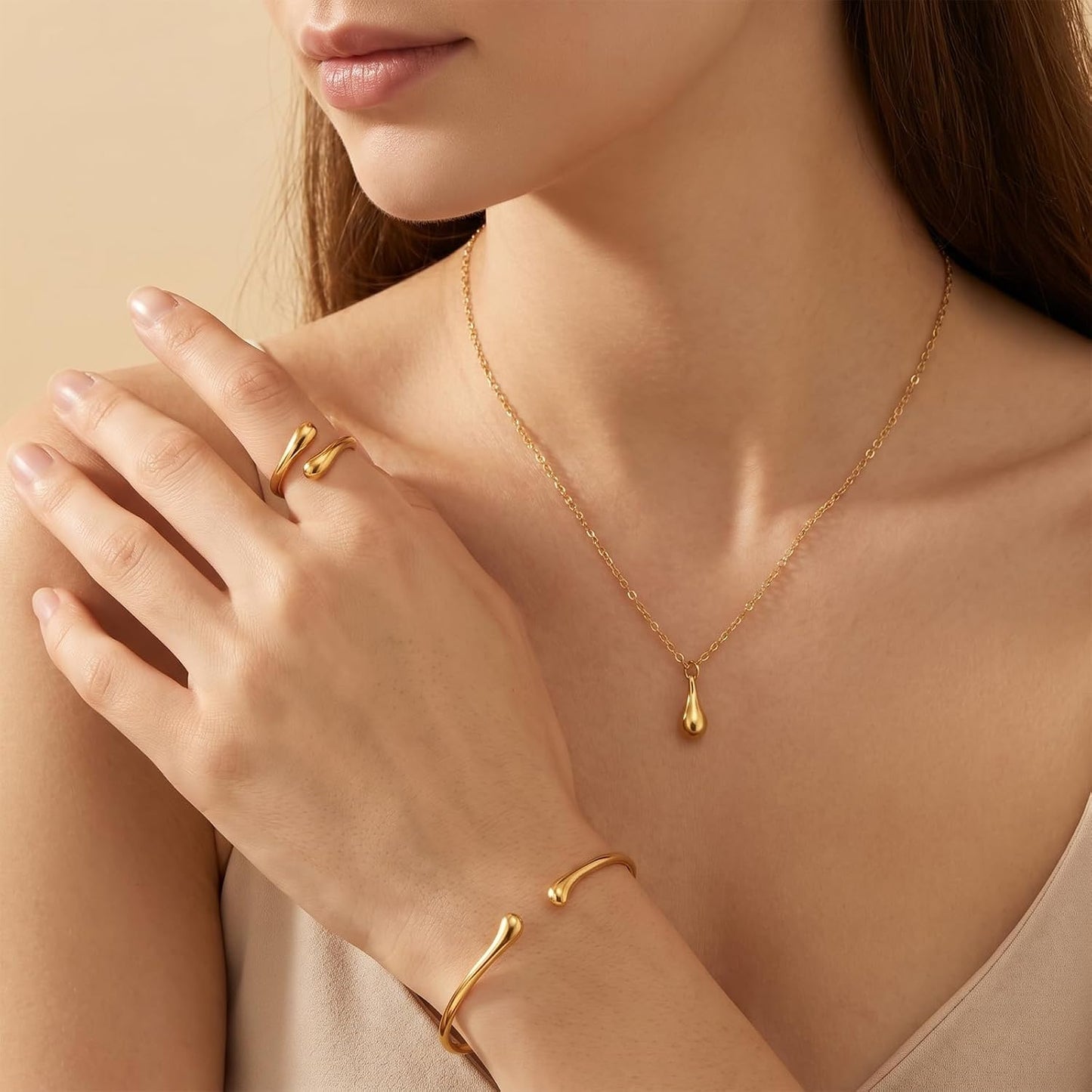 Premium Gold-Plated Stainless Steel Jewelry – Tarnish-Resistant & Waterproof From Uncle LOL