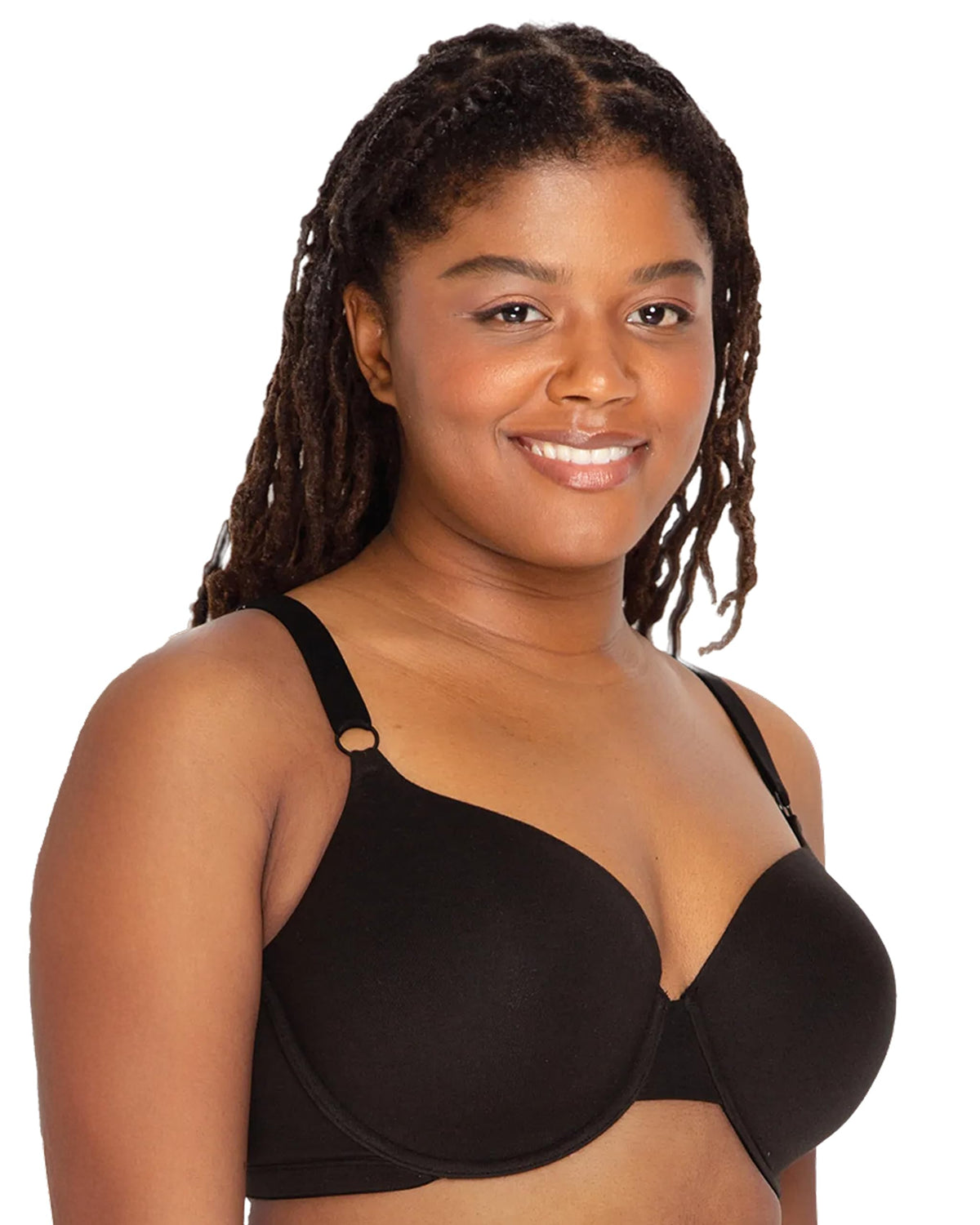 Fruit of the Loom womens T-shirt T Shirt Bra, Black/White/Grey Heather, 38DD US