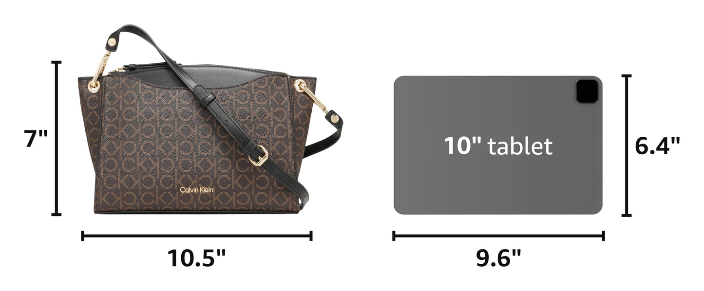 Calvin Klein Women's Garnet Top Zip Crossbody