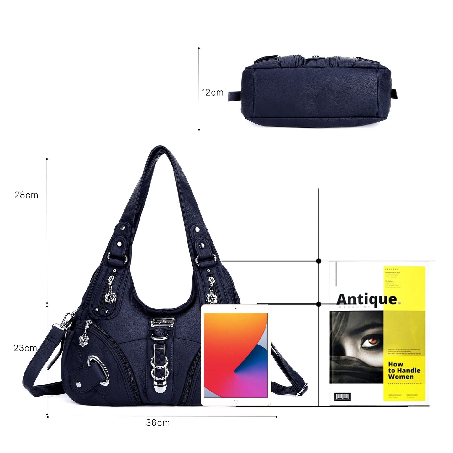 Angelkiss Hobo Purses and handbags for Women Satchel Handbag Women Purses Large Daily Shoulder Bags