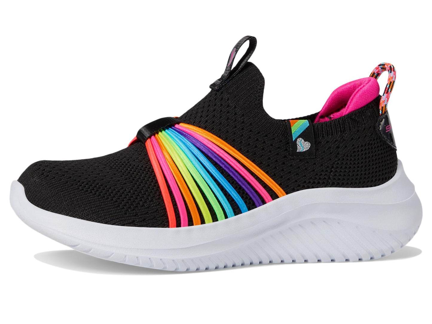 Skechers Kids Girls Ultra Flex 3.0 Sneaker, Black/Multi, 4.5 Big KidSkechers Kids Girls Ultra Flex 3.0 Sneaker, Black/Multi, 4.5 Big Kid