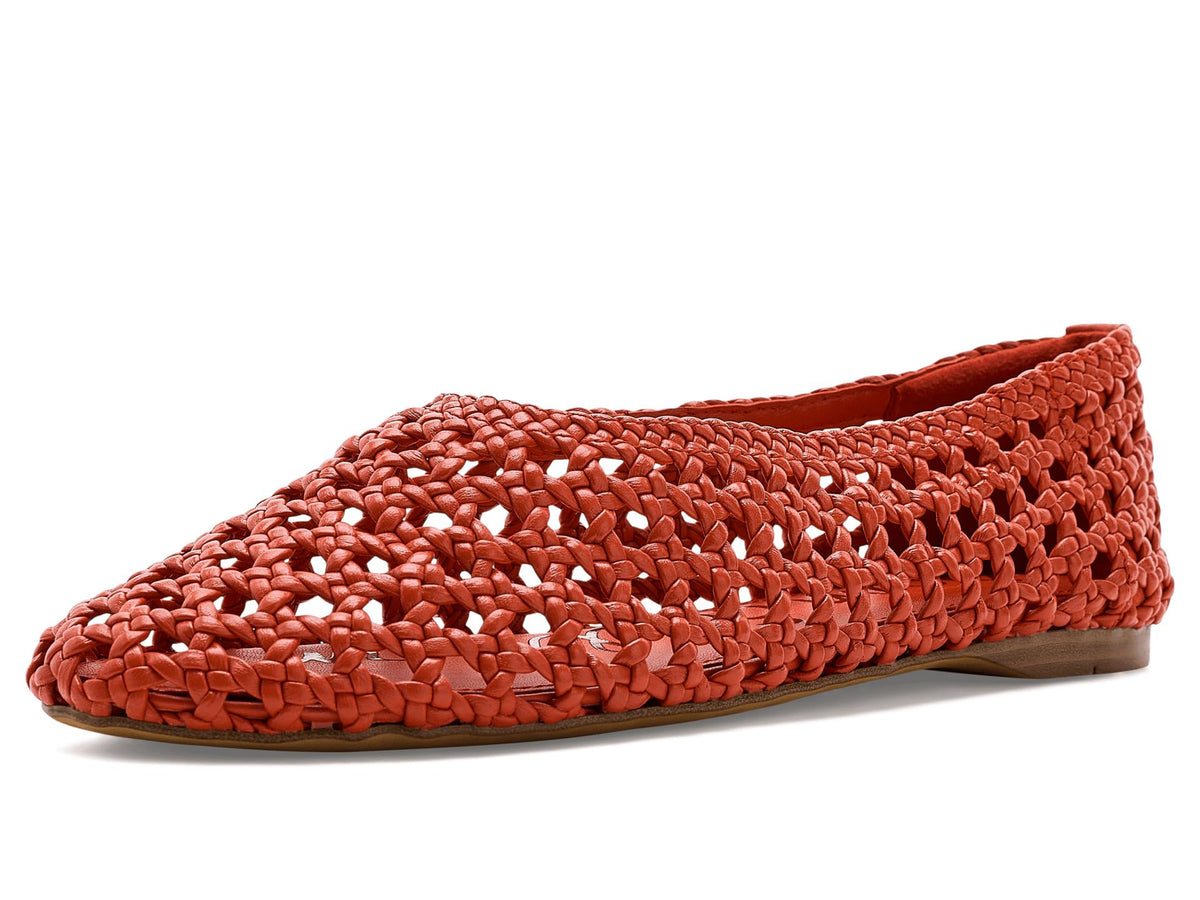 Sam Edelman Women's Shira Ballet Flat Red 7.5 MSam Edelman Women's Shira Ballet Flat Red 7.5 M