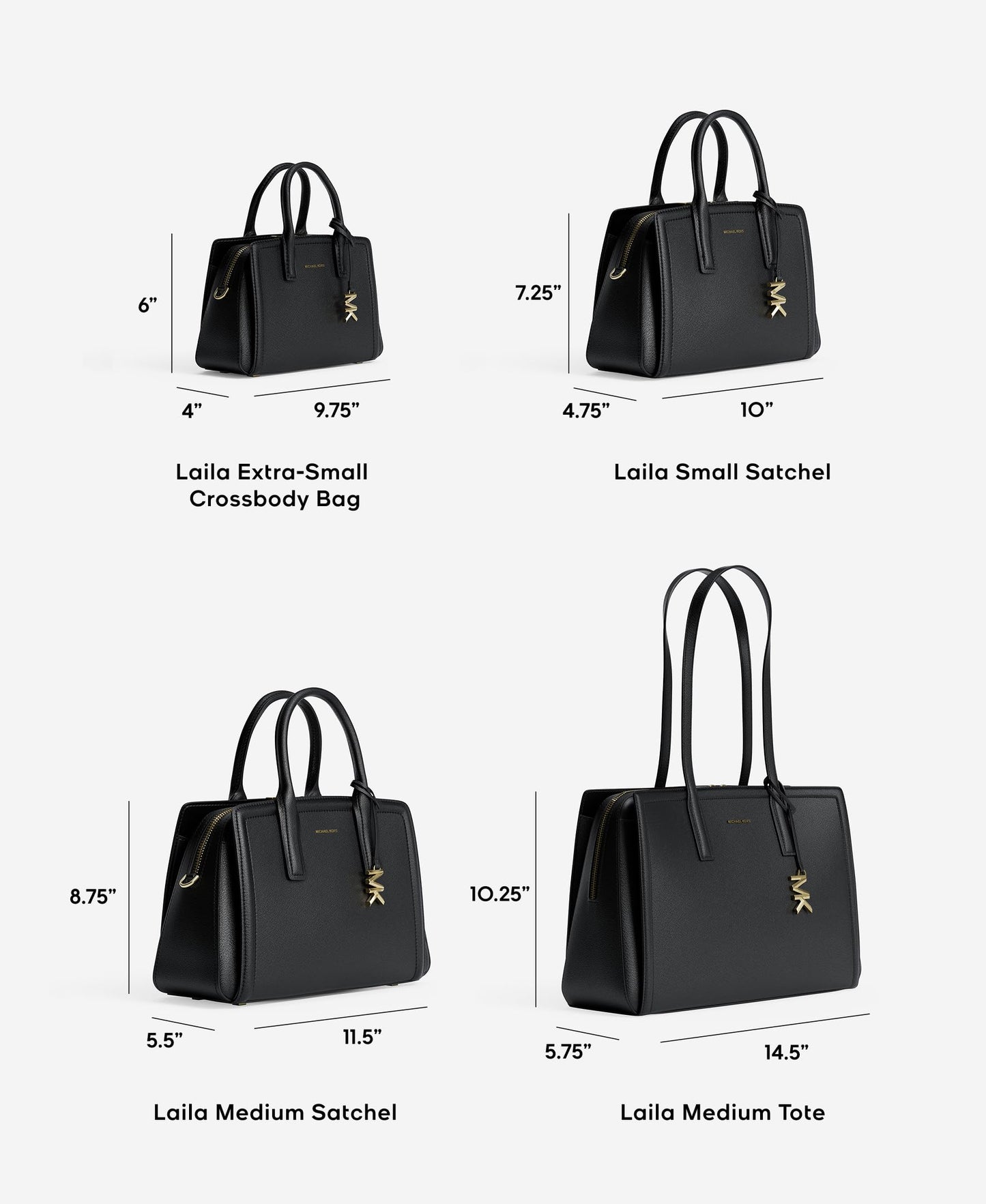 Michael Kors Women's Laila Extra Small Crossbody Bag
