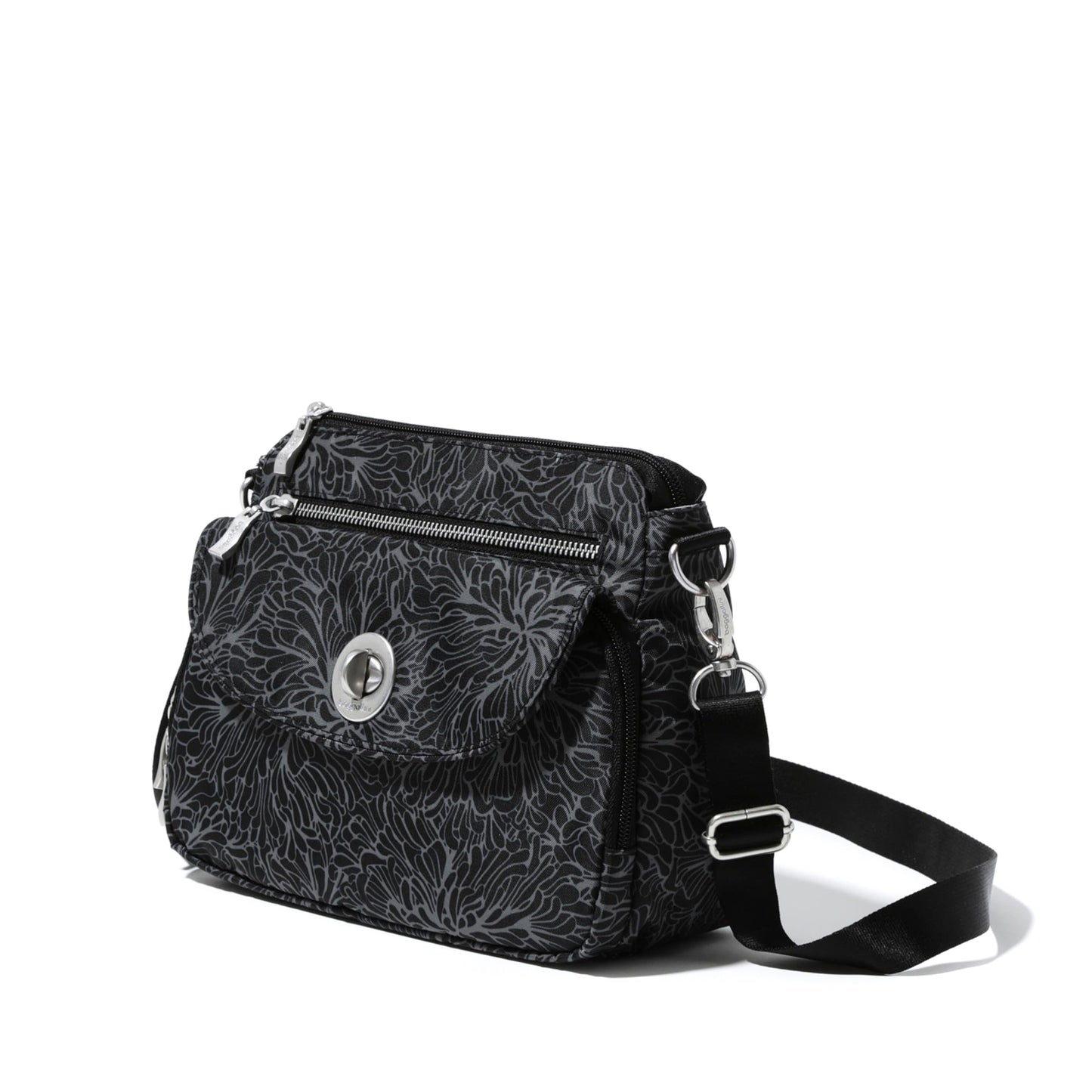 Baggallini Calais Crossbody Bags for Women 10x7 Lightweight Water-Resistant Travel Purse, RFID & Interior Organization