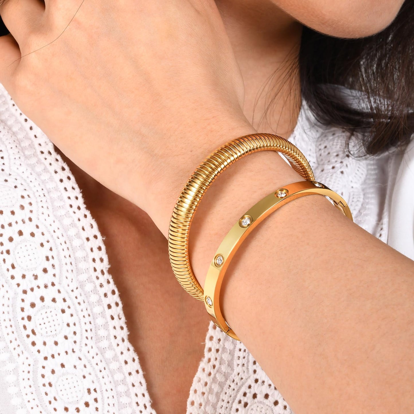Premium Gold-Plated Stainless Steel Jewelry – Tarnish-Resistant & Waterproof From Uncle LOL