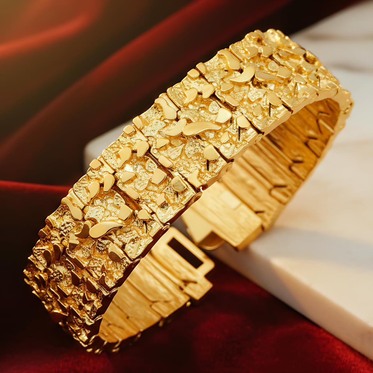 Premium Gold-Plated Stainless Steel Jewelry – Tarnish-Resistant & Waterproof From UNCLE LOL