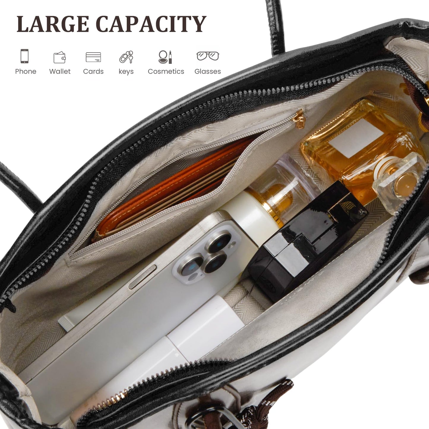 Shoulder Bag for Women Brown Purse Vintage Leather Shoulder Handbag Trendy Everyday Purse with Pendant
