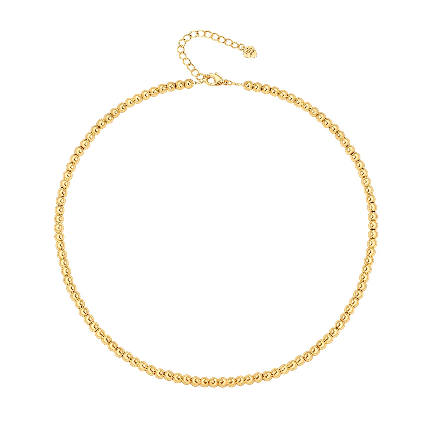 Aobei Pearl 18K Gold Plated Paperclip Chain Choker Satellite Chain Freshwater Cultured Biwa Pearl Pendant Necklace Dainty Turquoise Jewelry for Women