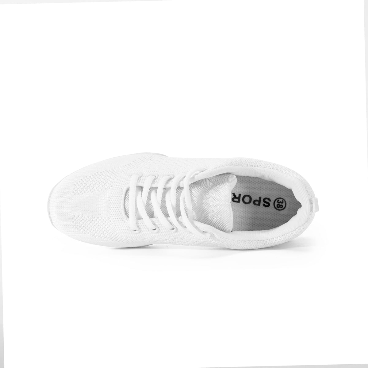 YSMIIH White Cheer Shoes Women Walking Sneakers Girls Tennis White 10YSMIIH White Cheer Shoes Women Walking Sneakers Girls Tennis White 10